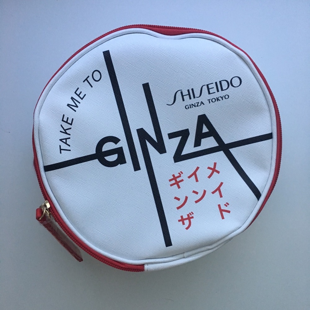 Shiseido cosmetic bag